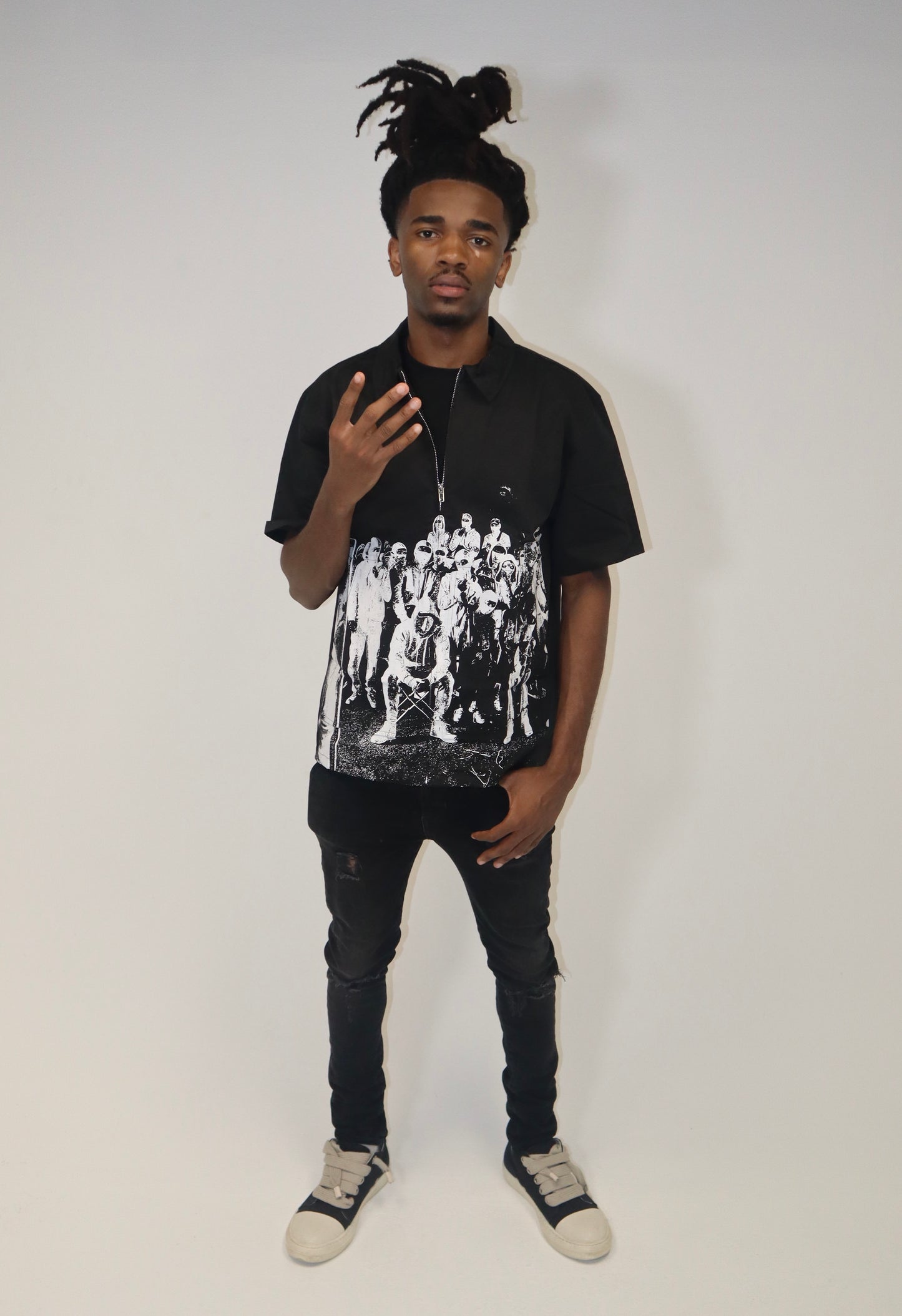 Black Mob Ties Shirt (NEW!!)