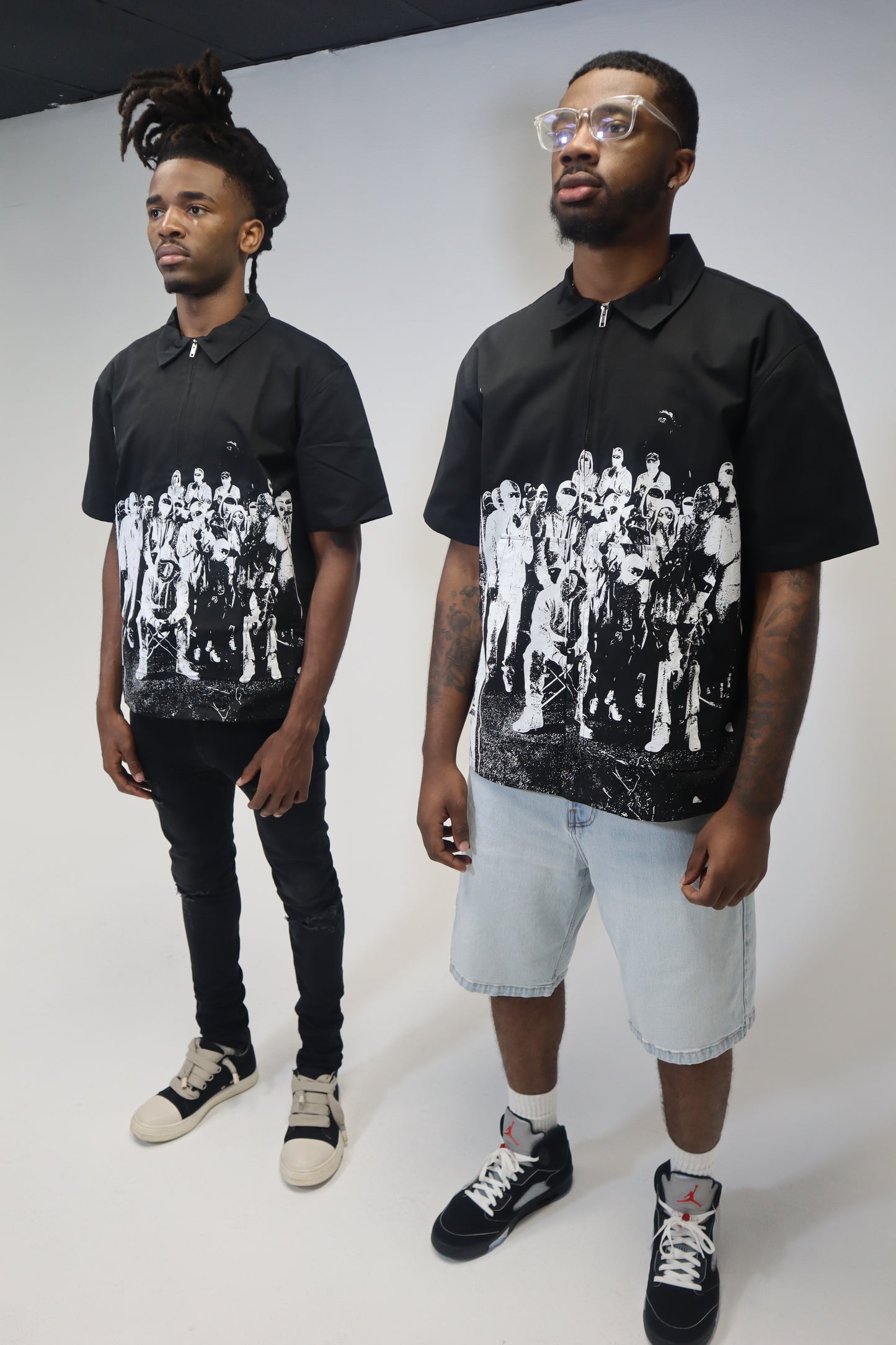 Black Mob Ties Shirt (NEW!!)