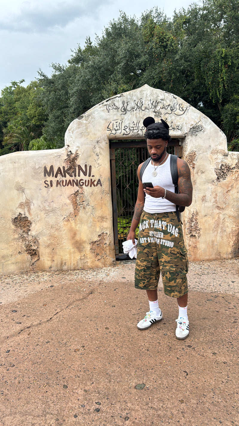 3/4 Camo Pants