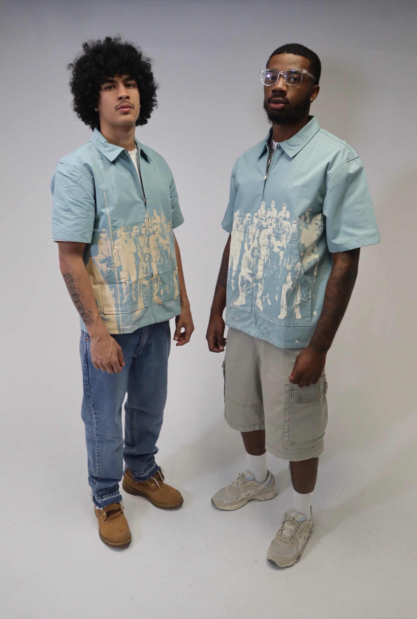 Blue Mob Ties Shirt (NEW!!)