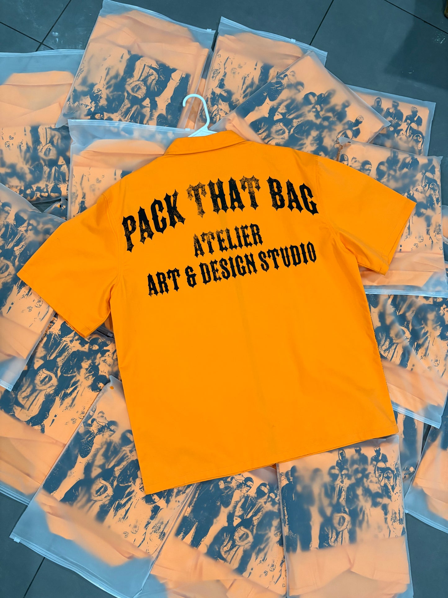 Orange Mob Ties Shirt (NEW!!)