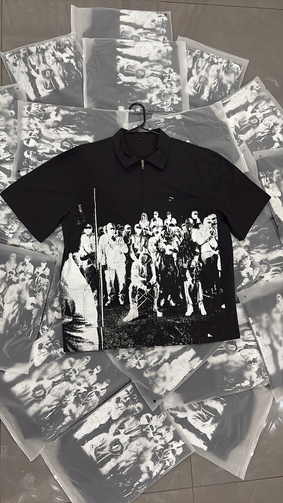 Black Mob Ties Shirt (NEW!!)