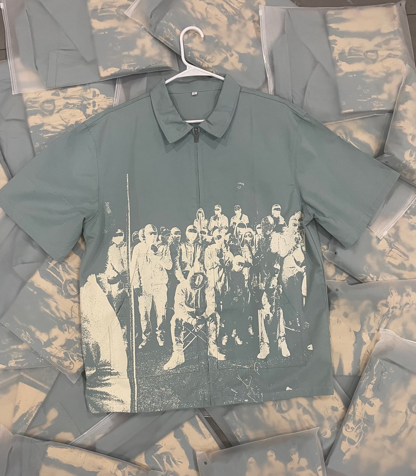 Blue Mob Ties Shirt (NEW!!)