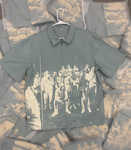Blue Mob Ties Shirt (NEW!!)