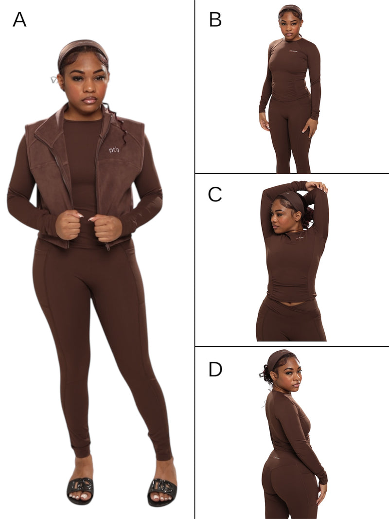 Mocha Motion Activewear & Lounge Set