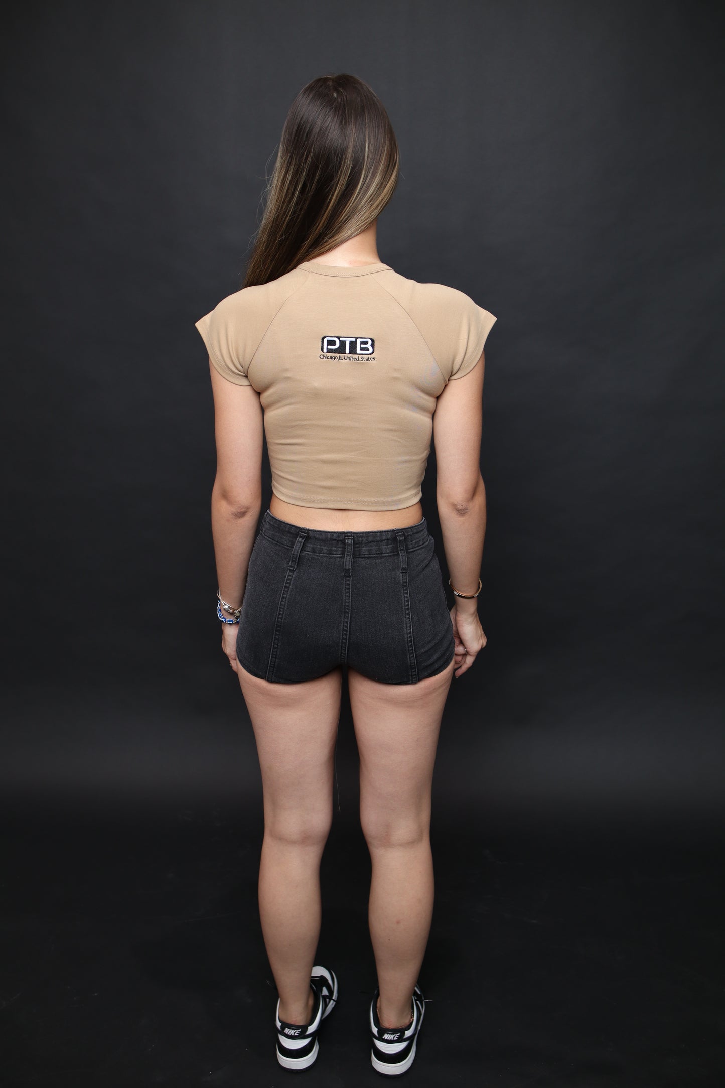 Nude Abandon Crop Tee